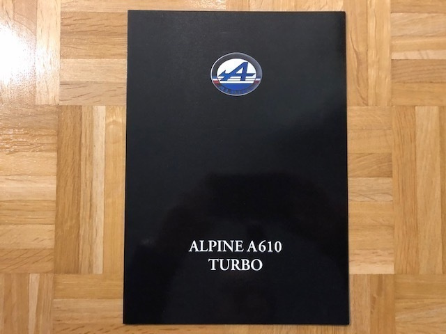 Esite Alpine A610 Turbo 1992