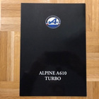 Esite Alpine A610 Turbo 1992 - pikkukuva 1