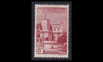 Monaco 386 * Käyttösarja kellotorni 8 Fr (1948)