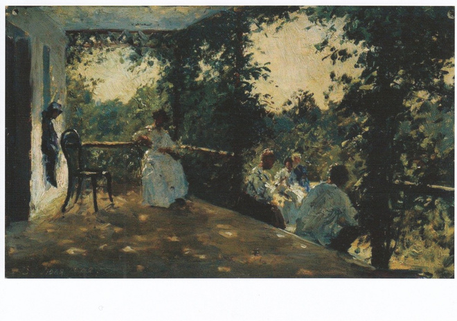 Ilya Repin: Terassilla