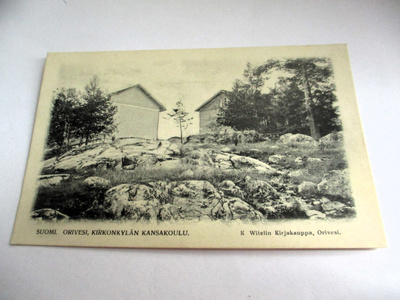 Orivesi kirkonkylän kansakoulu 1905 np