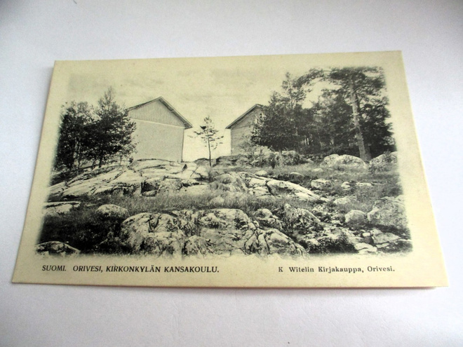 Orivesi kirkonkylän kansakoulu 1905 np
