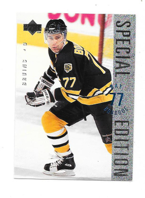 1995-96 UD Special edt. #SE4 Ray Bourque Boston Bruins