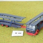 #R44 Pienoisrautatiehen MB autojenkuljetusauto H0,1:87 - pikkukuva 1
