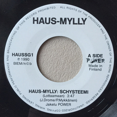 Hausmylly : Schysteemi - 7"