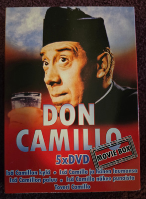 Don Camillo 5xdvd movie box
