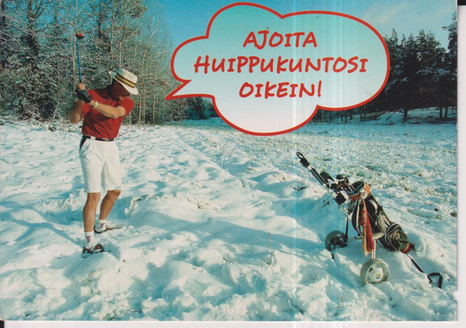 Golf,  Ajoita huippukuntosi oikein !      e20