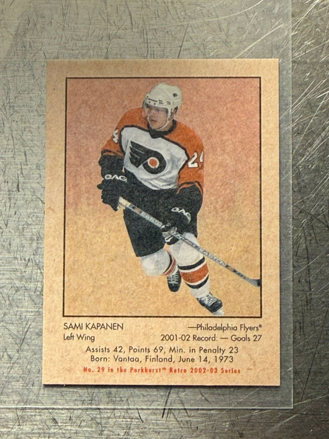 2002-03 Parkhurst Retro Minis #29 Sami Kapanen