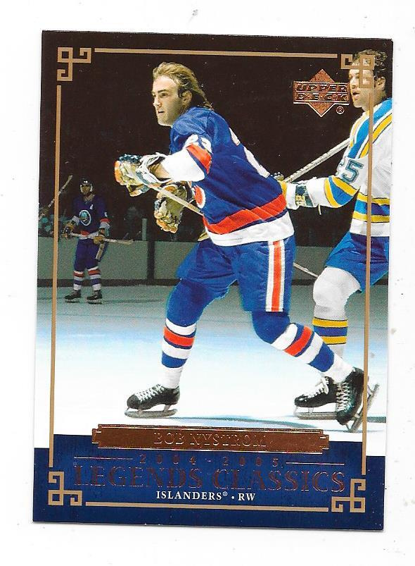 2004-05 Upper Deck Legends Classics #6 Bob Nyström  , NYI