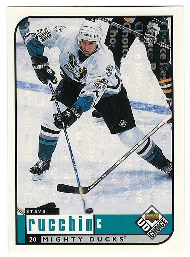 98-99 Upper Deck UD Choice Choice Reserve #6 Steve Rucchin
