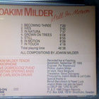 JOAKIM MILDER  ::  STILL IN MOTION  ::  CD ALBUM   1989 - pikkukuva 2