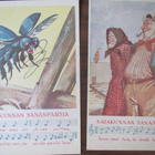 Satakunnan sananparsia - kahdeksan vintage postikorttia - pikkukuva 2