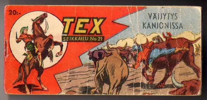 Tex 21/1953 Väijytys kanjonissa (1. vsk.)