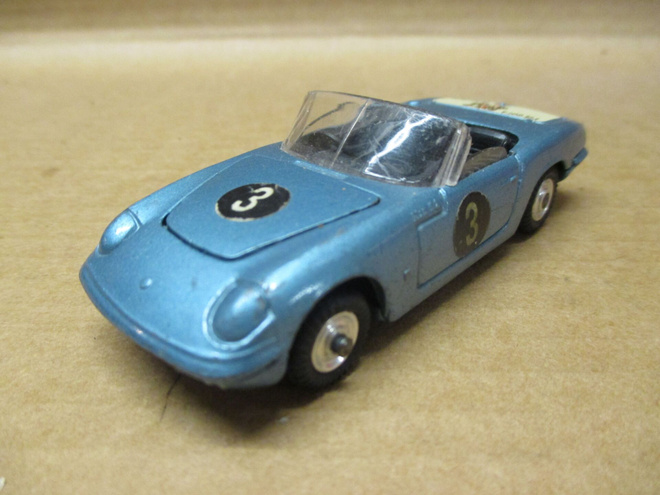 Lotus Elan S2 convertible, Corgi Toys