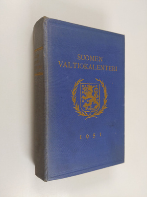 Suomen valtiokalenteri Vuodeksi 1951
