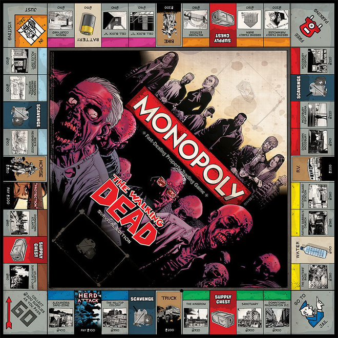MONOPOLY WALKING DEAD	(21 662)	survival ed.englannin kieline