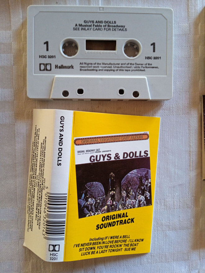 C- KASETTI: GUYS & DOLLS : ORIGINAL SOUNTRACK