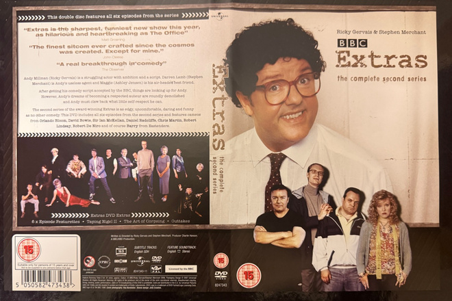 EXTRAS - SEASON 2 (2 DVD) Ricky Gervais