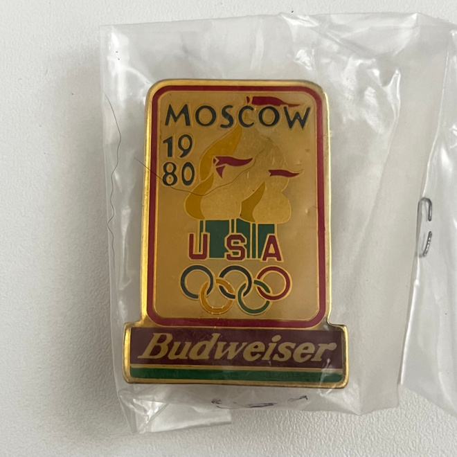 Budweiser - USA Olympic team pinssi - Moskova