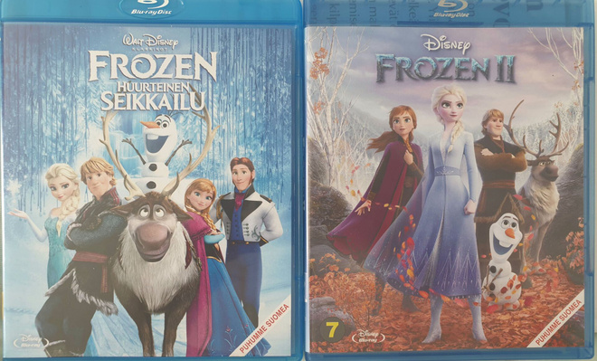 FROZEN 1 - 2 BLU-RAY