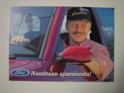 Ford rallikortti 13 A: Ford Escort / Juha Kankkunen
