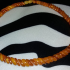 Meripihka kaulakoru Amber EGG YOLK natural antique - pikkukuva 4