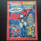 Transformers Jumbo Activity Book Hasbro 96 sivua (2009) - pikkukuva 1