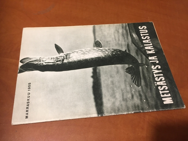 METSÄSTYS JA KALASTUS 11/1955 HYVÄ