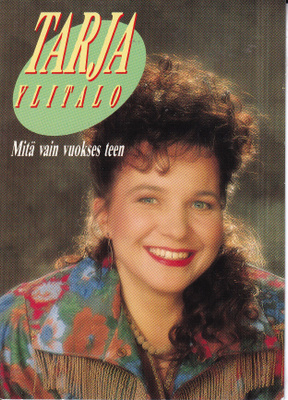 Tarja Ylitalo. nimmari. laulaja, fanikortti. e303