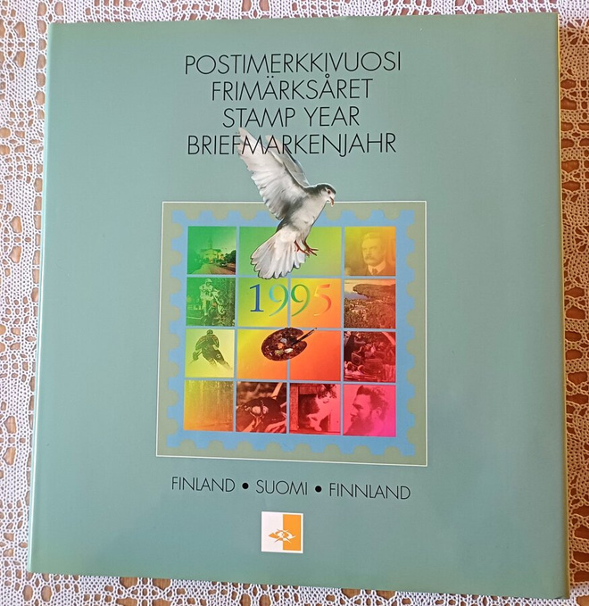 Postimerkkivuosi 1995 kirja, Postikeskus, merkit poistettu