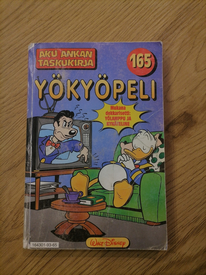 Aku Ankan Taskukirja 165: Yökyöpeli