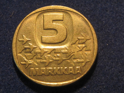 5 markkaa 1983K