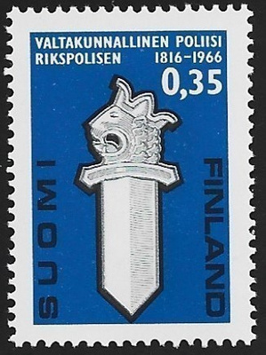 1966 Valtakunnallinen poliisi 150 vuotta ** LaPe 615