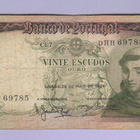 Portugali 20 Escudos v.1964 P-167 - pikkukuva 1