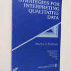 Martha S. Feldman : Strategies for interpreting qualitati... - pikkukuva 1