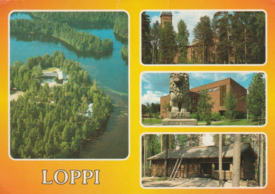 KIRKKOKORTTI - LOPEN  KIRKKO - 2