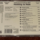 LENNI-KALLE TAIPALE TRIO - NOTHING TO HIDE - CD - pikkukuva 2