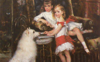 Albert Edelfelt  - Keisari Aleksanteri kolmannen lapset.