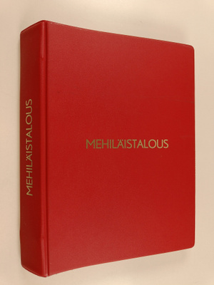 Mehiläistalous 1965-1966 vuosikerrat kansiossa (9+10 lehteä)
