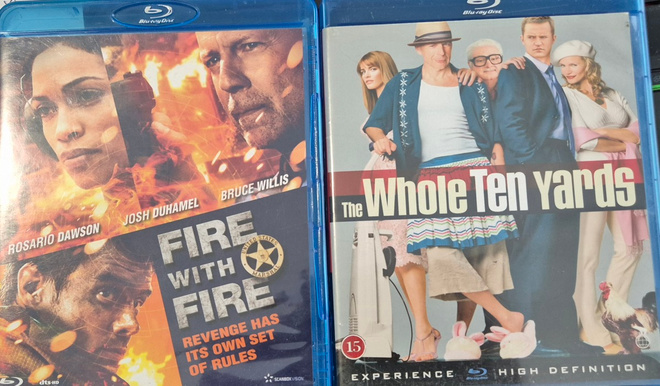Fire with fire + The whole ten yards -Blu-Ray