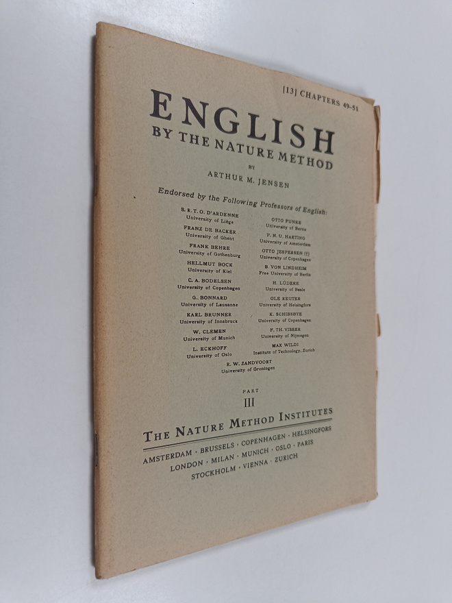 Arthur M. Jensen : English by the Nature Method Part 3 [1...