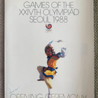 SEOUL 1988 OLYMPICS OPENING CEREMONY PROGRAMME ENGLISH - pikkukuva 1