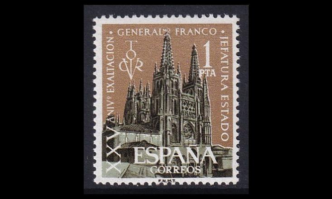 Espanja 1268 ** Franco valtionpäämiehenä 25v (1961)