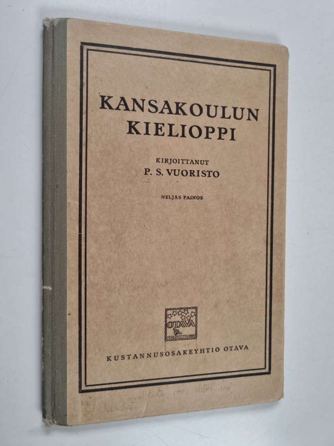P. S. Vuoristo : Kansakoulun kielioppi