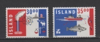 (S2010) ICELAND, 1992 (Export Trade and Commerce). MNH**