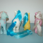 MY LITTLE PONY G1 PONILOTTI - 4 KPL PIKKUVIALLISIA PONEJA - pikkukuva 3