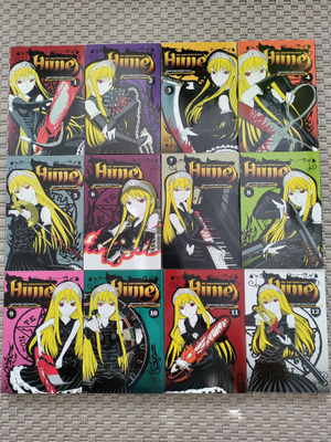 Hirviöprinsessa Hime 1-14 (kaikki suomenkieliset)