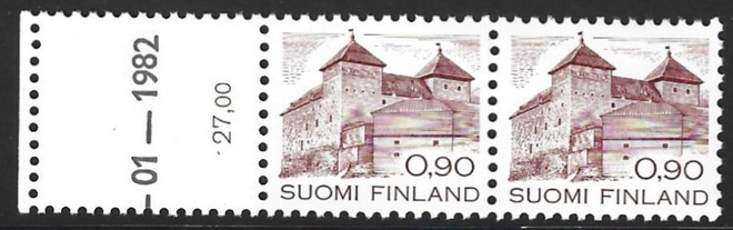 Suomi 1982, 0,90 mk Hämeen linna