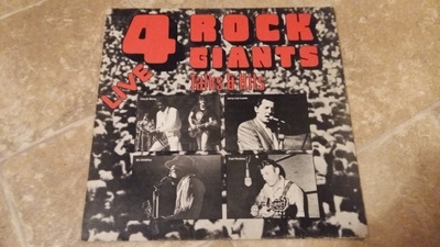 4 Rock Giants Live LP