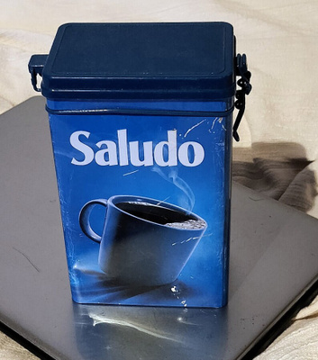 Saludo kahvipurkki